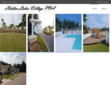 Tablet Screenshot of hiddenlakesvillagepoa.org